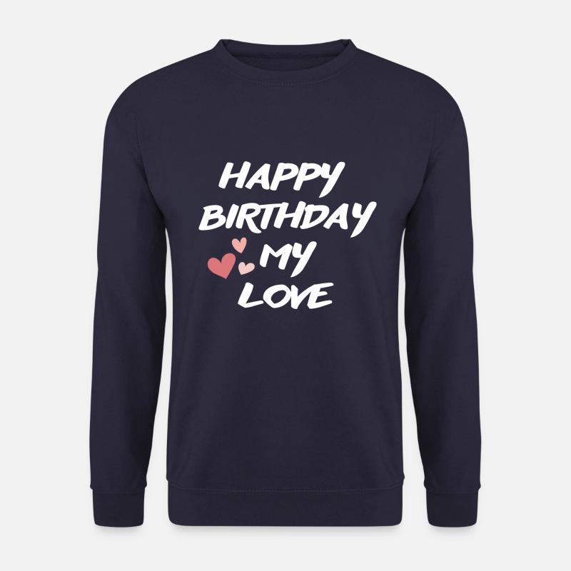 Happy Birthday - Unisex Pullover - Navy