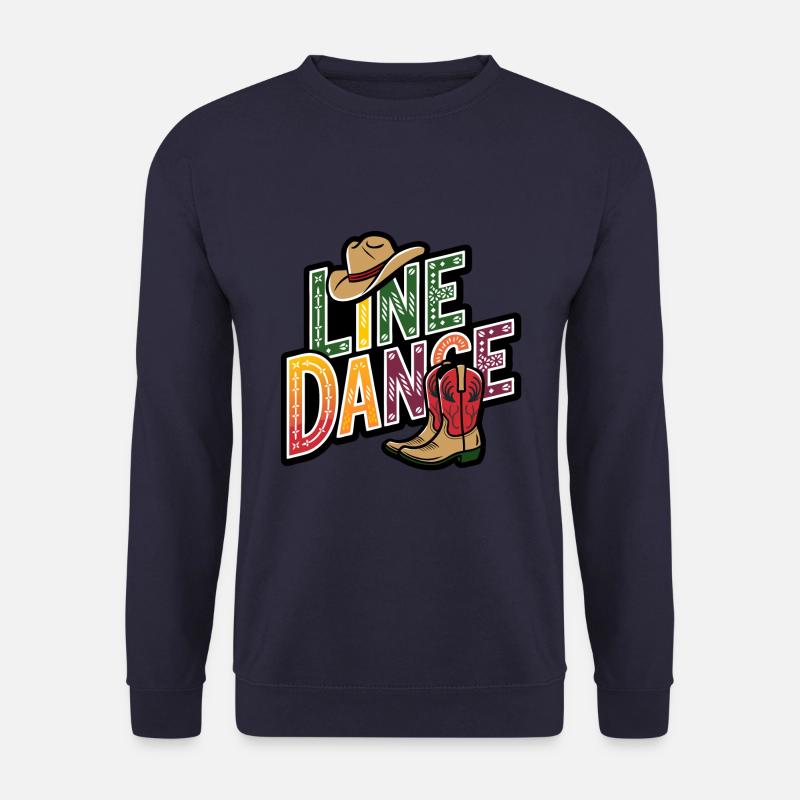 Line Dance Linedance mein Hobby - Unisex Pullover - Navy