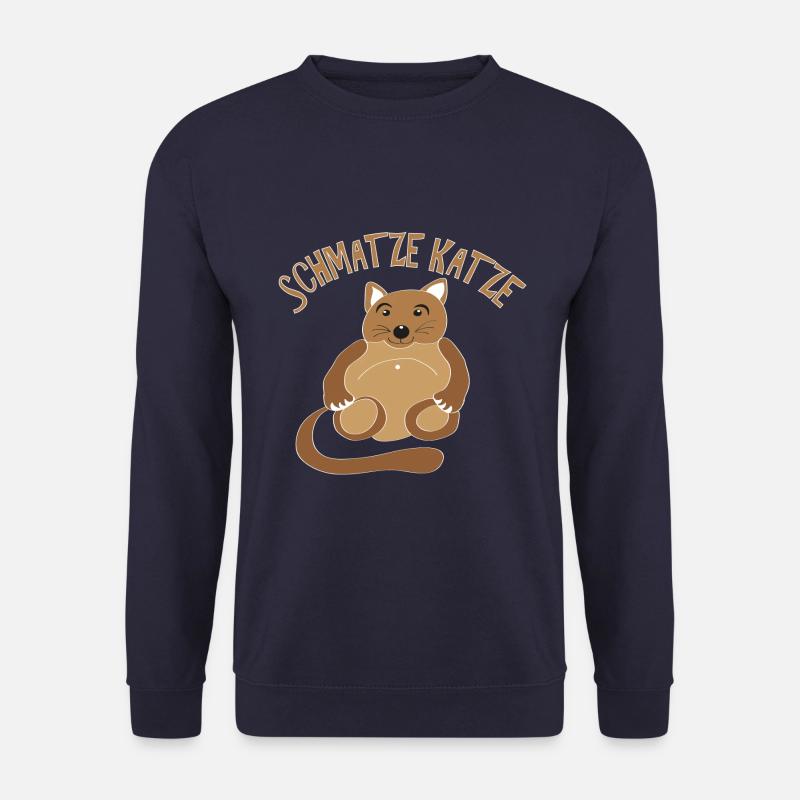 Dicke Katze - Unisex Pullover - Navy