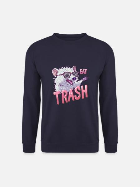 Trashy Opossum - Unisex Pullover - Navy