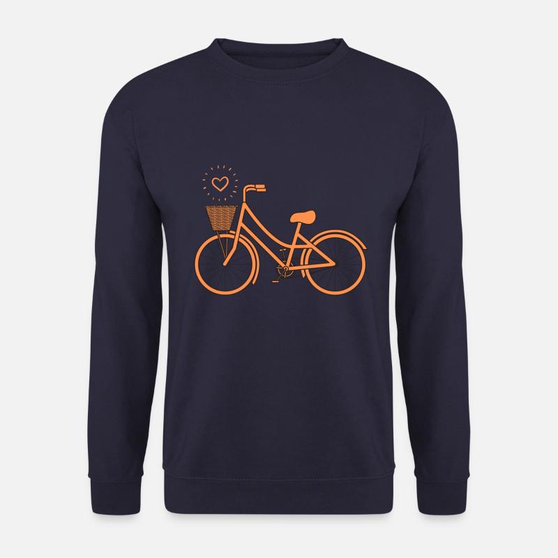 Retro Fahrrad - Unisex Pullover - Navy