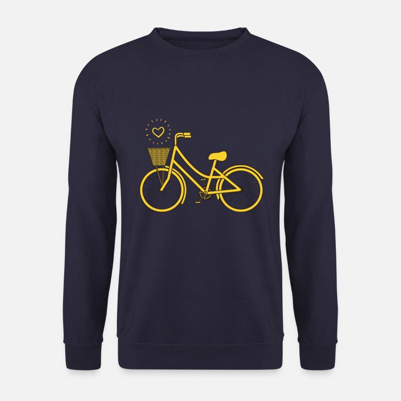 Retro Fahrrad - Unisex Pullover - Navy