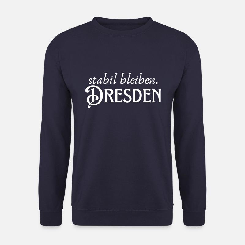 Stabil bleiben Dresden - Unisex Pullover - Navy