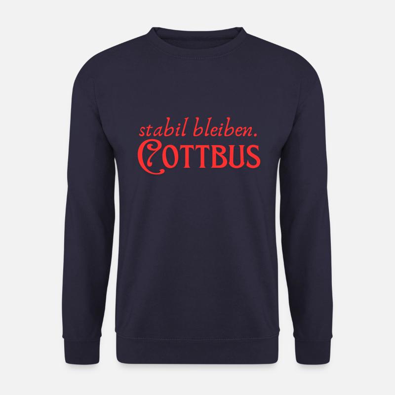 Stabil bleiben Cottbus - Unisex Pullover - Navy