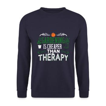 Jardiniers amateurs, jardiniers de fruits et légumes - Sweat-shirt Unisexe - marine - Devant - Alina (178cm) & Michal (187cm)