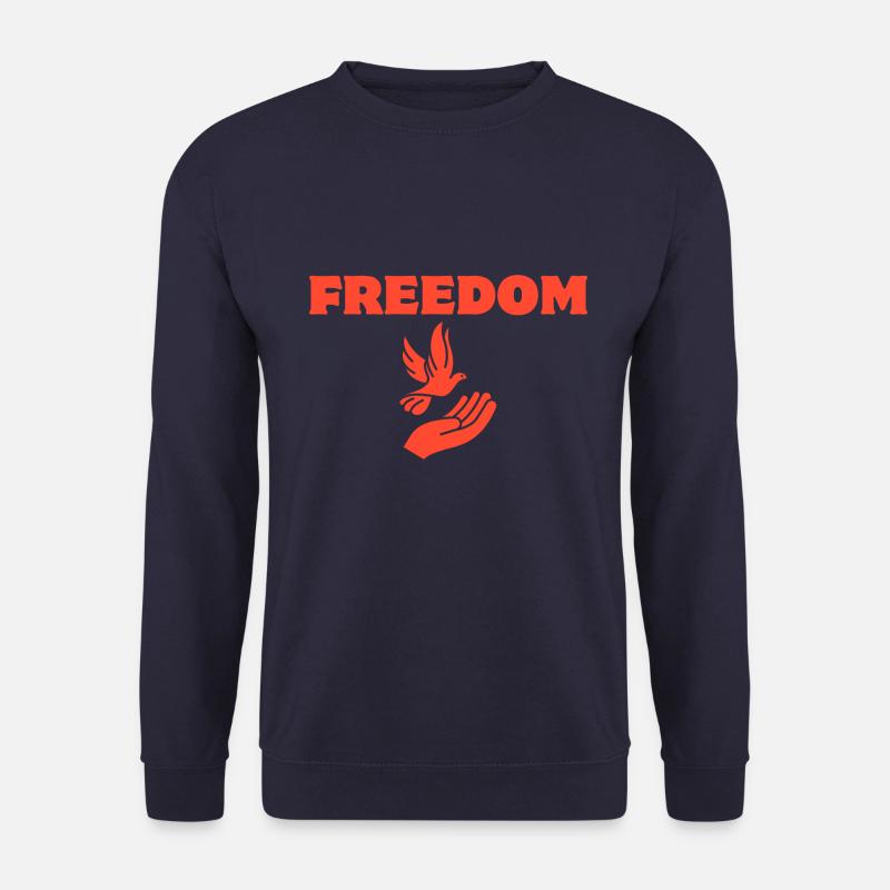 Freedom - Unisex Pullover - Navy
