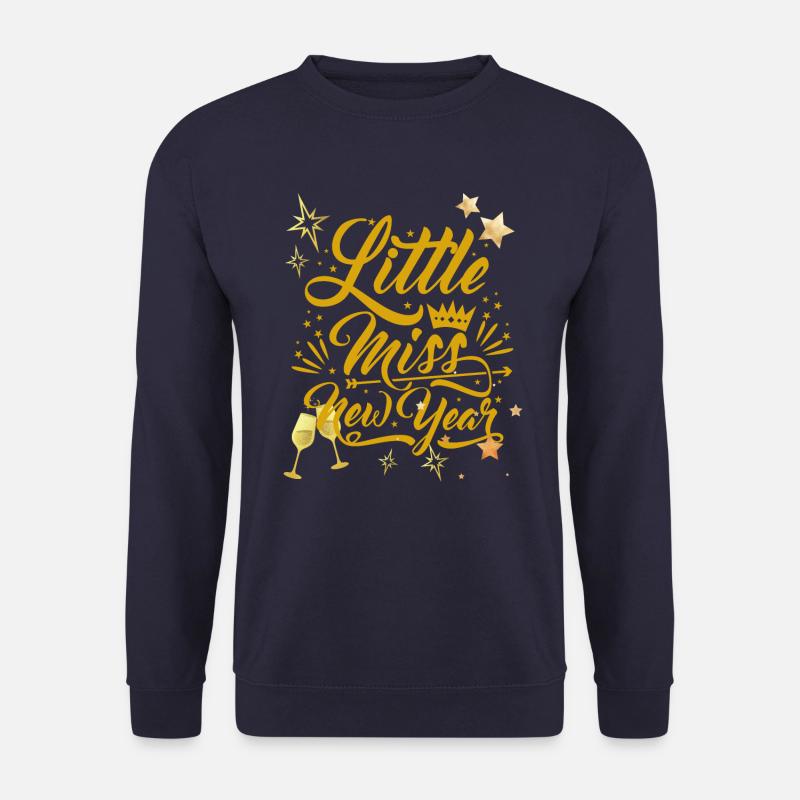 KLEINE MISS SILVESTER - Unisex Pullover - Navy