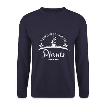 Jardiniers amateurs, jardiniers de fruits et légumes - Sweat-shirt Unisexe - marine - Devant - Alina (178cm) & Michal (187cm)