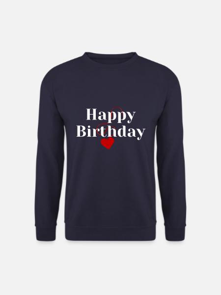 Bon anniversaire - Sweat-shirt Unisexe - marine