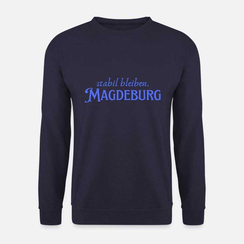 Magdeburg remain stable - Unisex Sweatshirt - navy