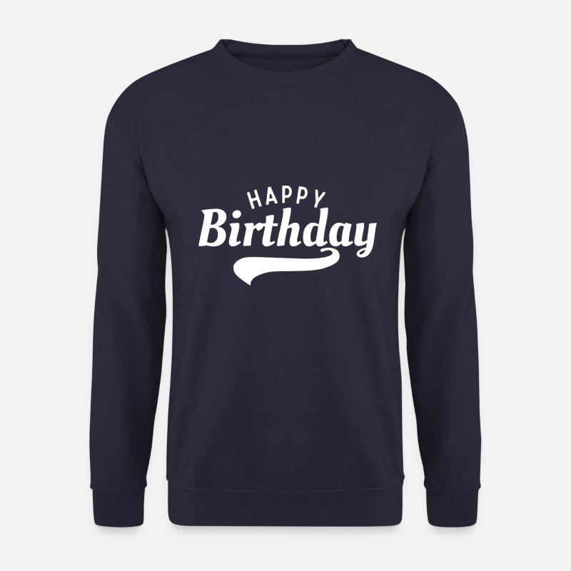 Happy Birthday - Unisex Pullover - Navy