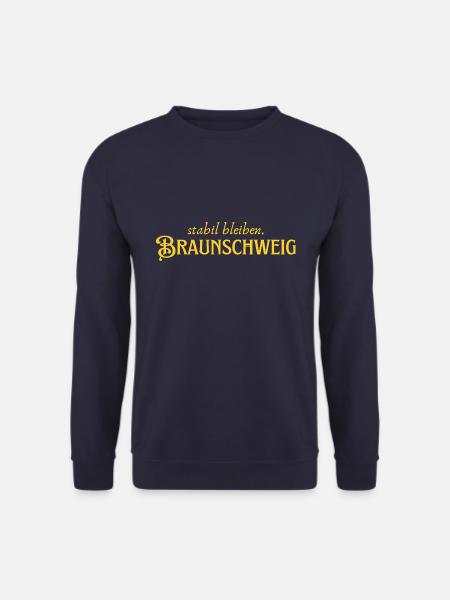 Stabil bleiben Braunschweig - Unisex Pullover - Navy