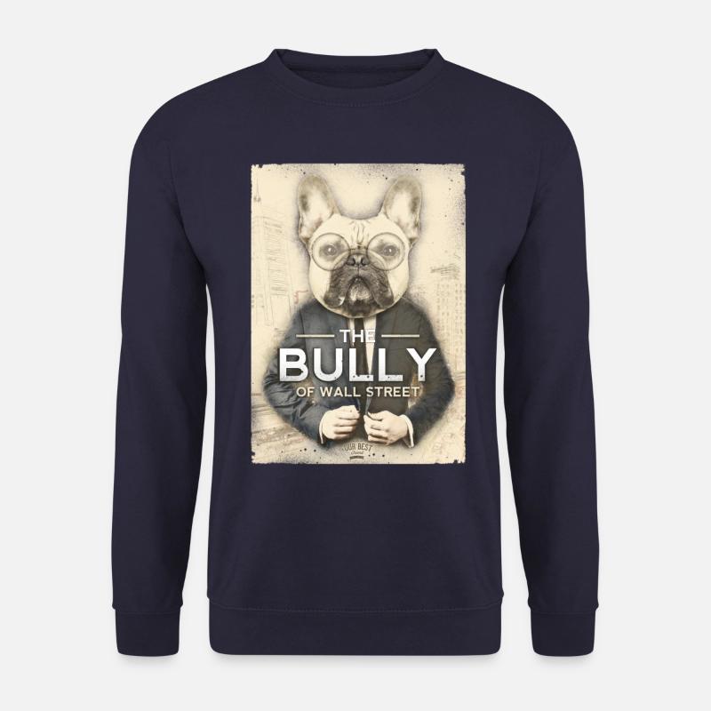 The Bully of Wall Street - Unisex Pullover - Navy
