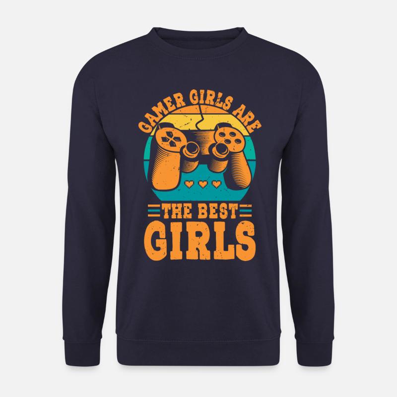 gamergirl - Unisex Pullover - Navy