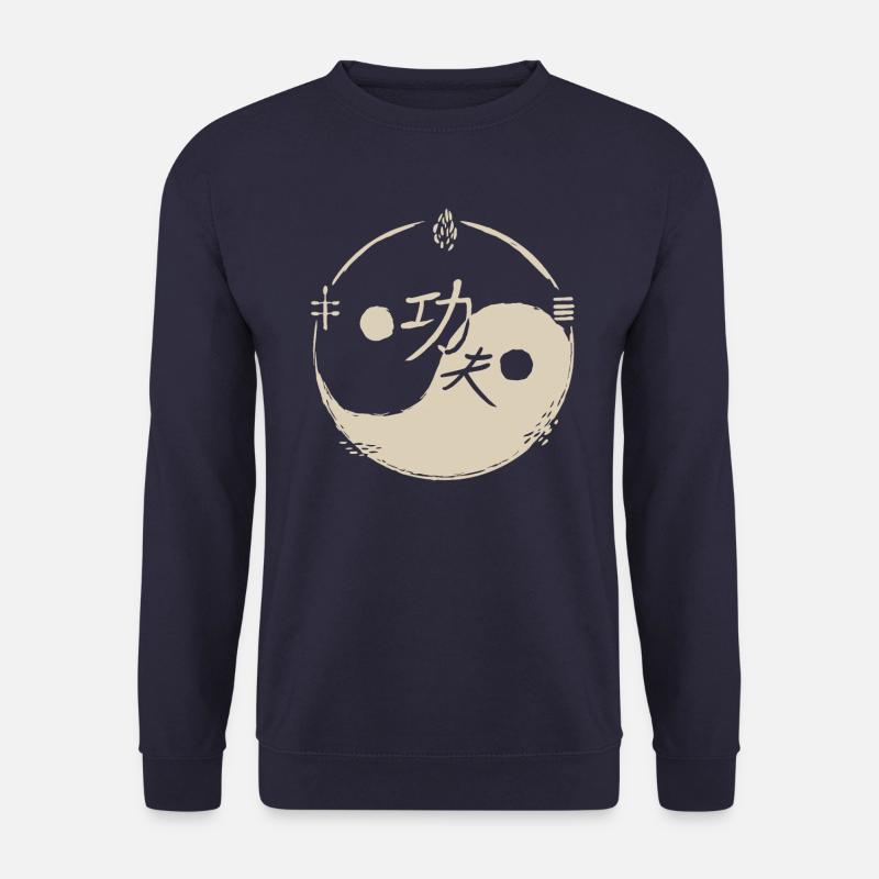 Yingyang symbol - Unisex Sweatshirt - navy