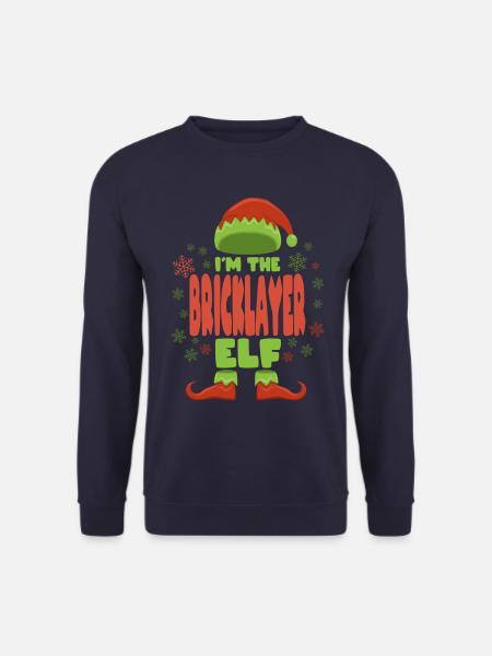 Maurer Christmas Elf - Unisex Sweatshirt - navy