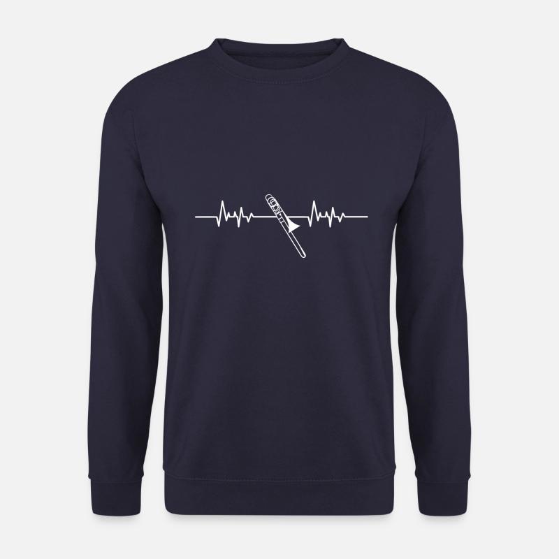 Posaune Herzschlag - Unisex Pullover - Navy