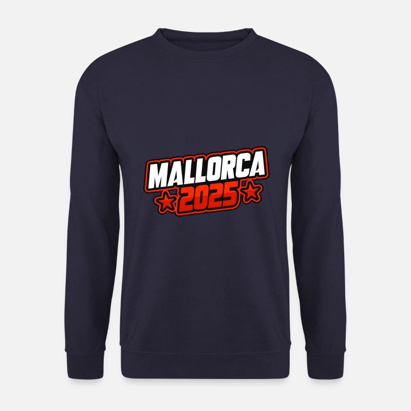 Mallorca 2025 Spruch - Unisex Pullover - Navy