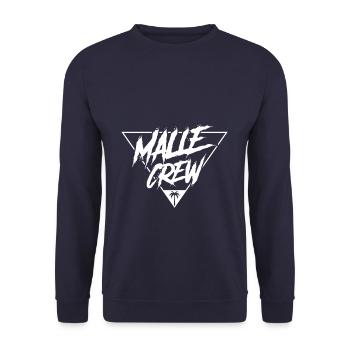 l'équipage des hommes - Sweat-shirt Unisexe - marine - Devant - Alina (178cm) & Michal (187cm)