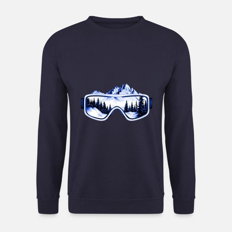 Skibrille Berge - Unisex Pullover - Navy