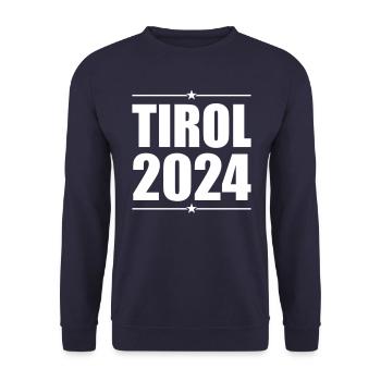 Tyrol 2024 - Sweat-shirt Unisexe - marine - Devant - Alina (178cm) & Michal (187cm)