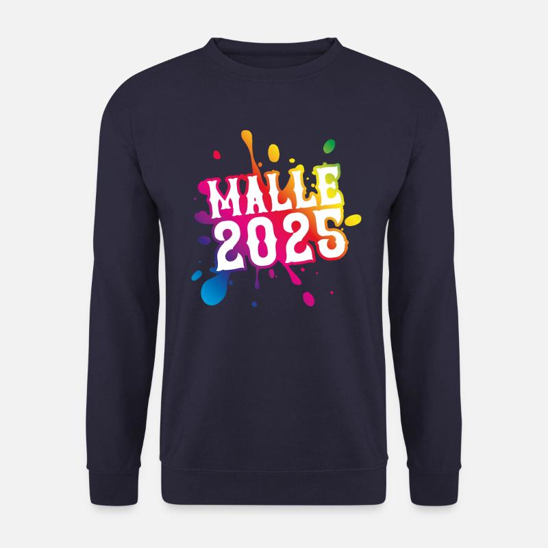 Malle 2025 Klecks - Unisex Pullover - Navy