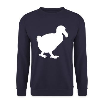 Dodo - Unisex Sweatshirt - navy - Front - Alina (178cm) & Michal (187cm)