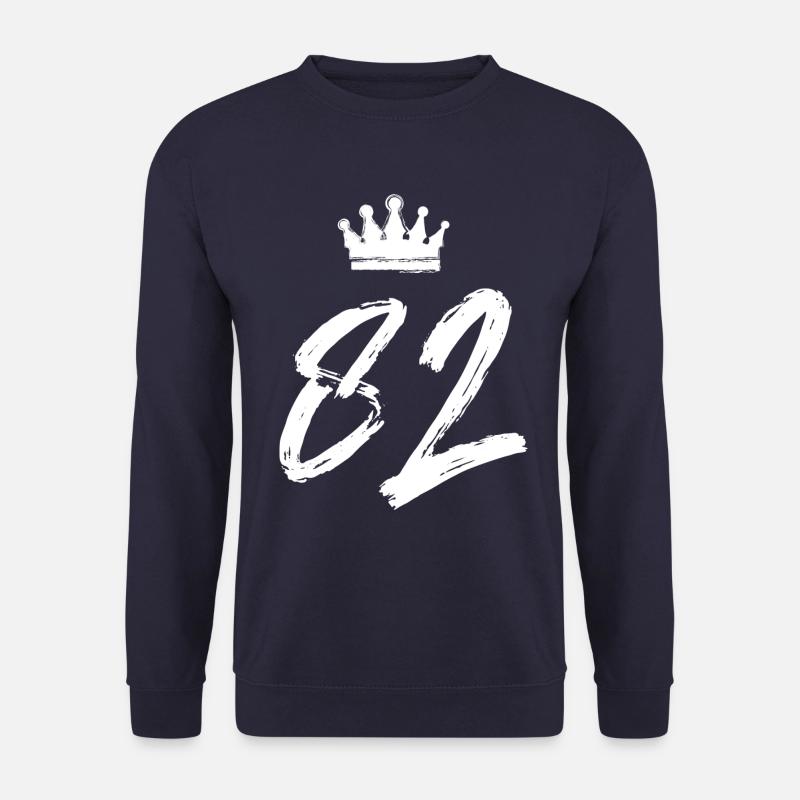 82 Number crown - Unisex Sweatshirt - navy