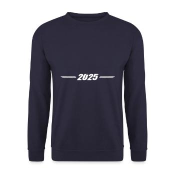 2025 - Unisex Pullover - Navy - Vorne - Alina (178cm) & Michal (187cm)