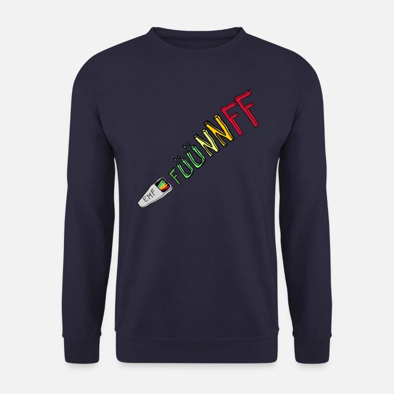 EMF FÜÜNNFF - Unisex Pullover - Navy
