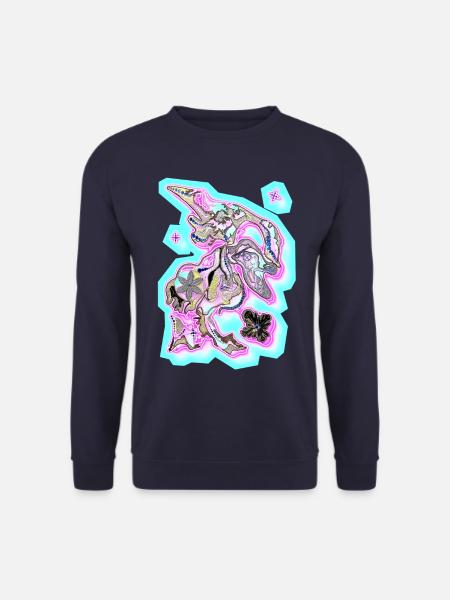 Points fog - Unisex Sweatshirt - navy