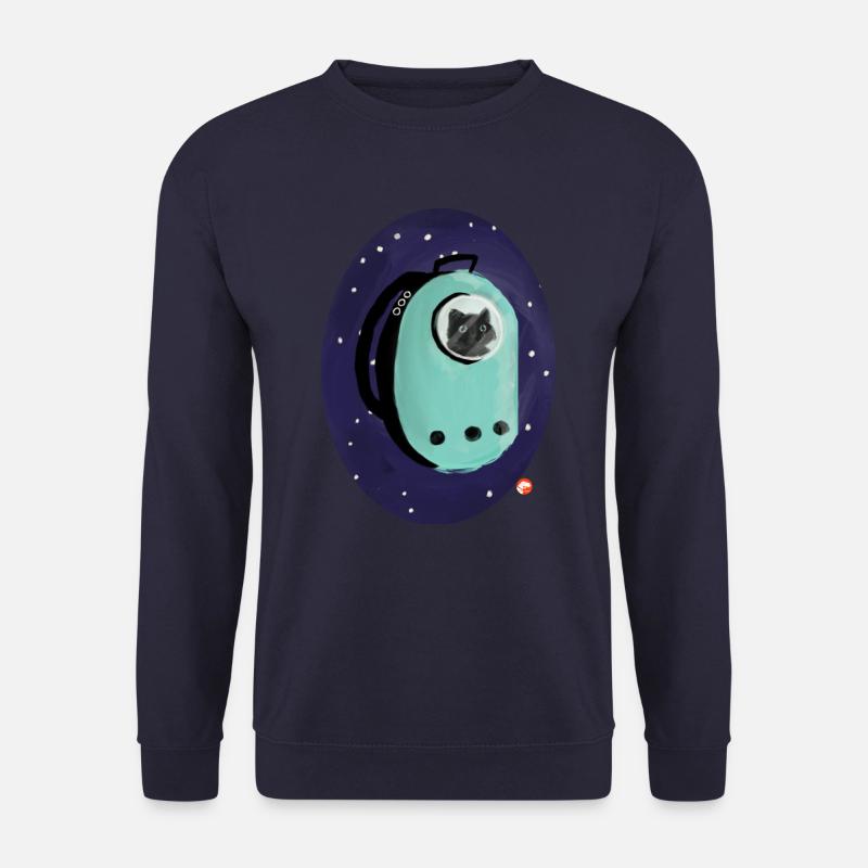Space kitten - Unisex Sweatshirt - navy