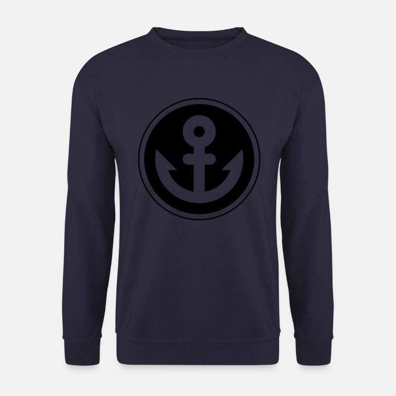 anchor - Unisex Sweatshirt - navy