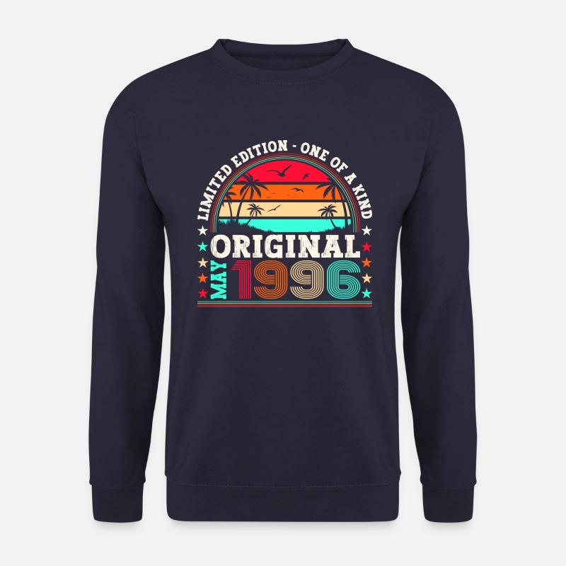 Original Mai 1996 26. Geburtstag Geschenk Herren - Unisex Pullover - Navy