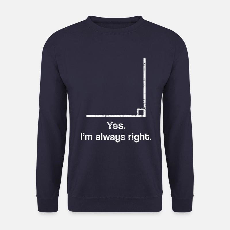 Mathematik Leistungskurs Spruch - Unisex Pullover - Navy