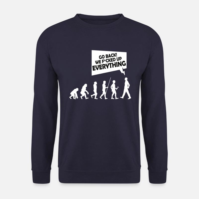 Evolution - Unisex Sweatshirt - navy