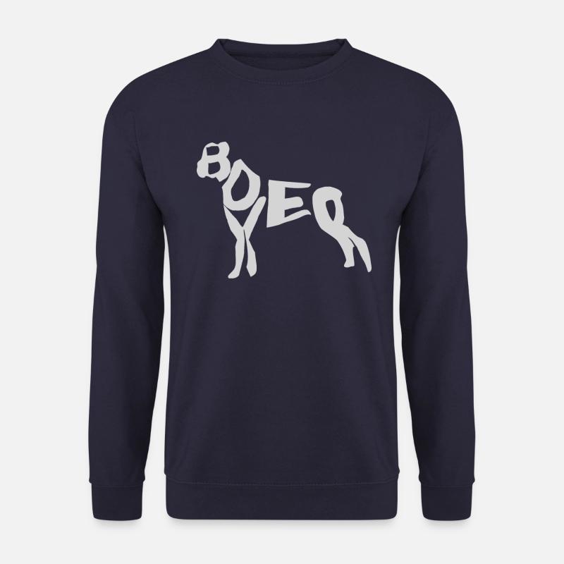 Boxer Hund - Unisex Pullover - Navy
