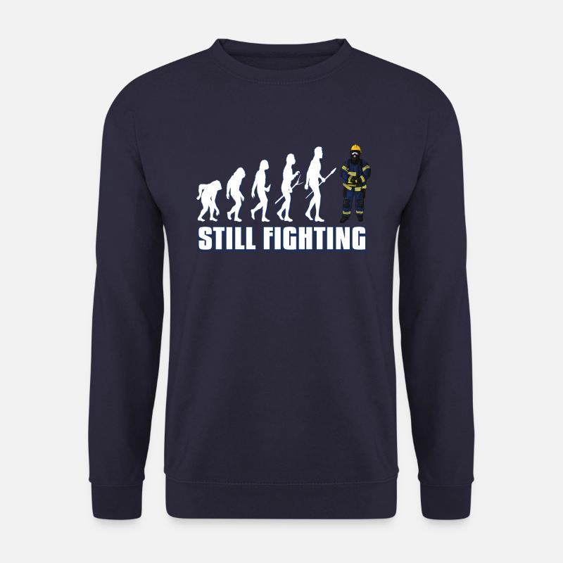 Evolution Firefighter - Unisex Sweatshirt - navy
