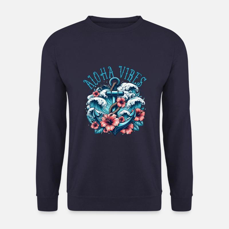 Aloha Vibes - Unisex Sweatshirt - navy