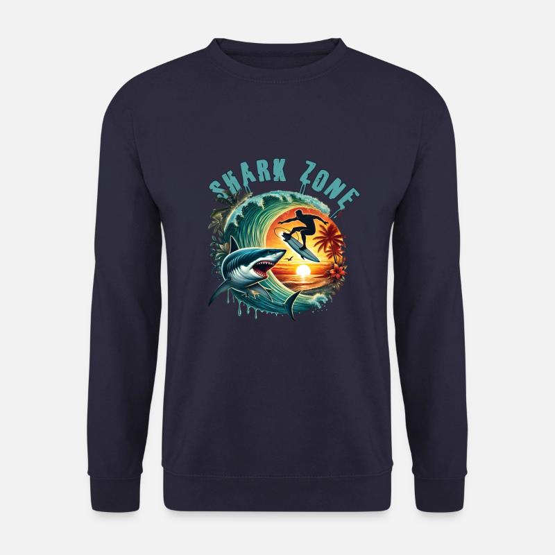 Shark Zone - Unisex Sweatshirt - navy
