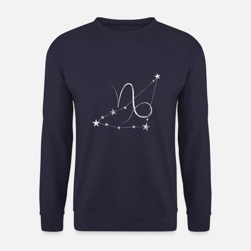 Steinbock Sternbild - Unisex Pullover - Navy
