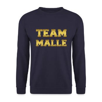 TEAM MALLE - MAJORQUE - VACANCES - VACANCES D’ÉTÉ - Sweat-shirt Unisexe - marine - Devant - Alina (178cm) & Michal (187cm)