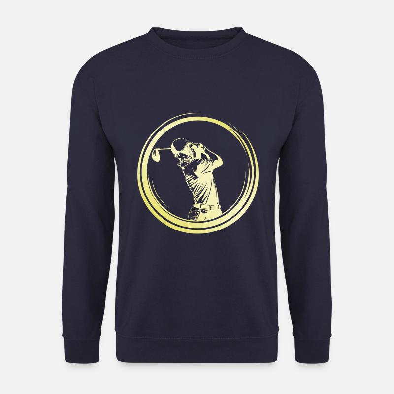 Golfer Mann - Unisex Pullover - Navy
