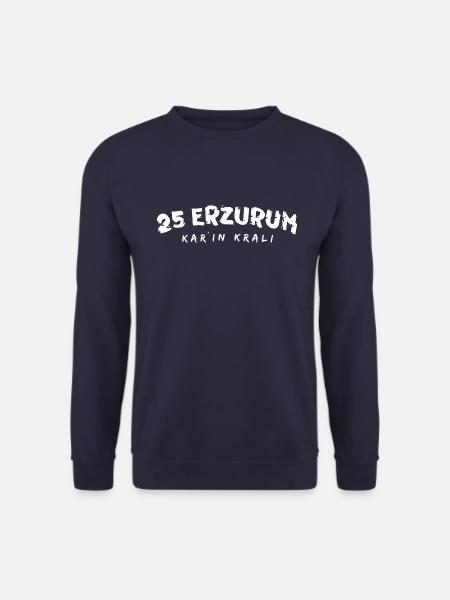 25 Erzurum - Unisex Pullover - Navy