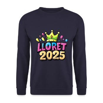 Lloret De Mar 2025 - Unisex Pullover - Navy - Vorne - Alina (178cm) & Michal (187cm)