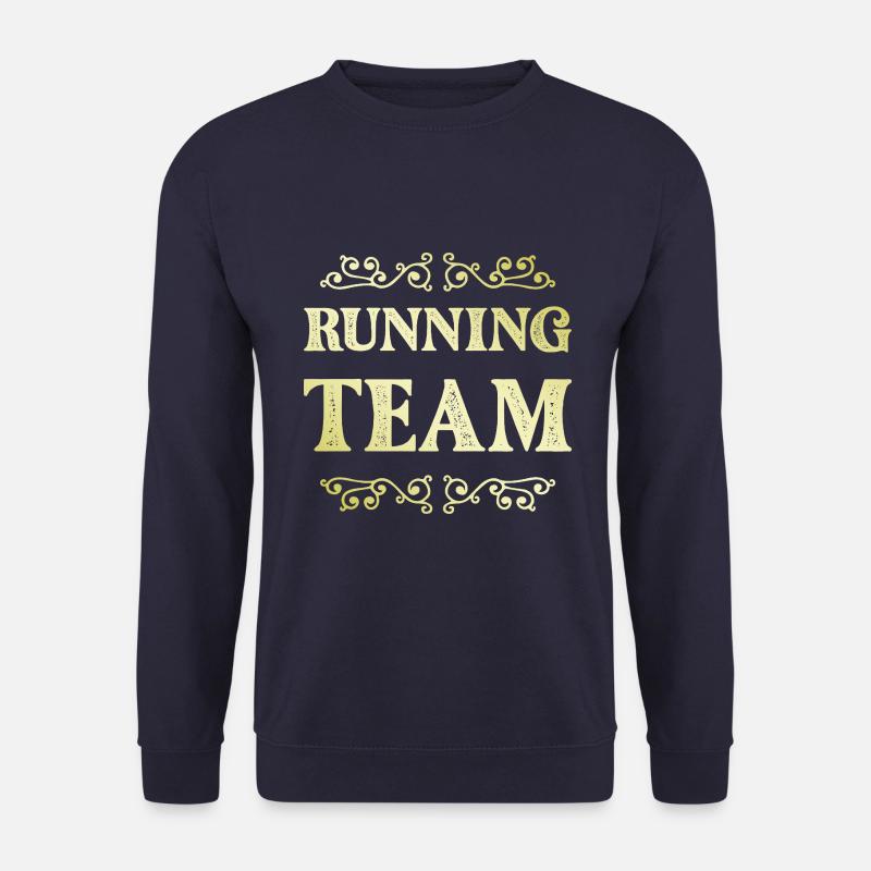 Running Team - Unisex Pullover - Navy