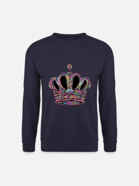 Krone Bunt - Unisex Pullover - Navy