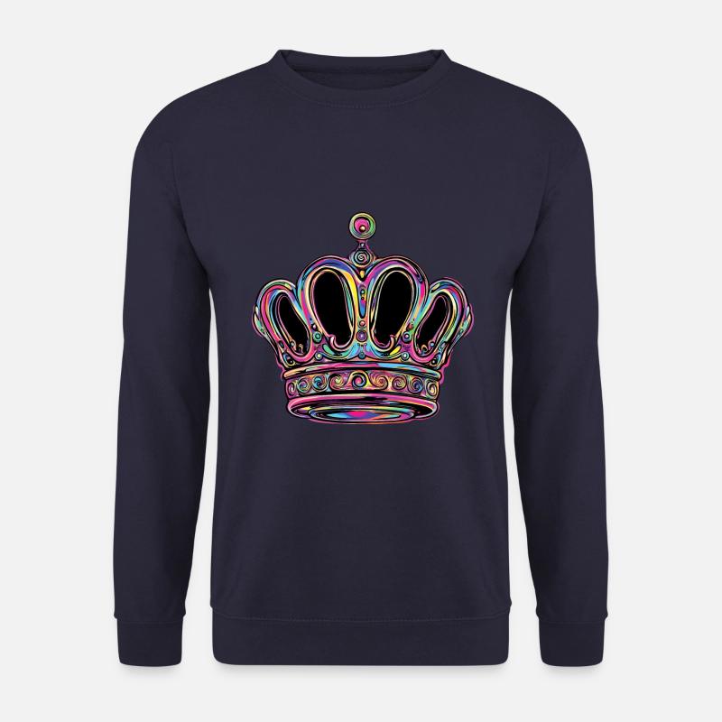 Krone Bunt - Unisex Pullover - Navy