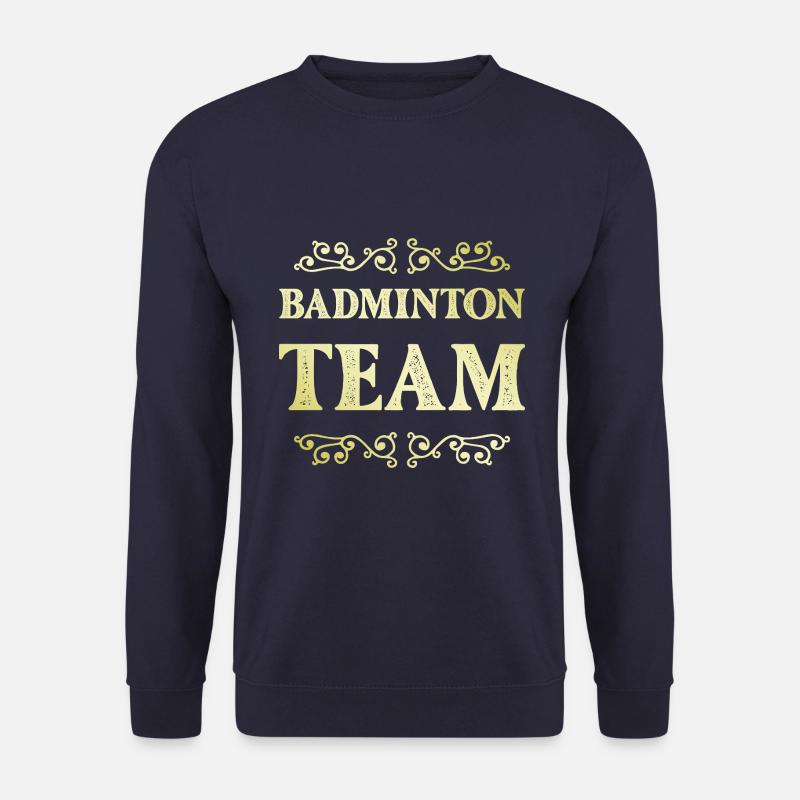 Badminton Team - Unisex Sweatshirt - navy
