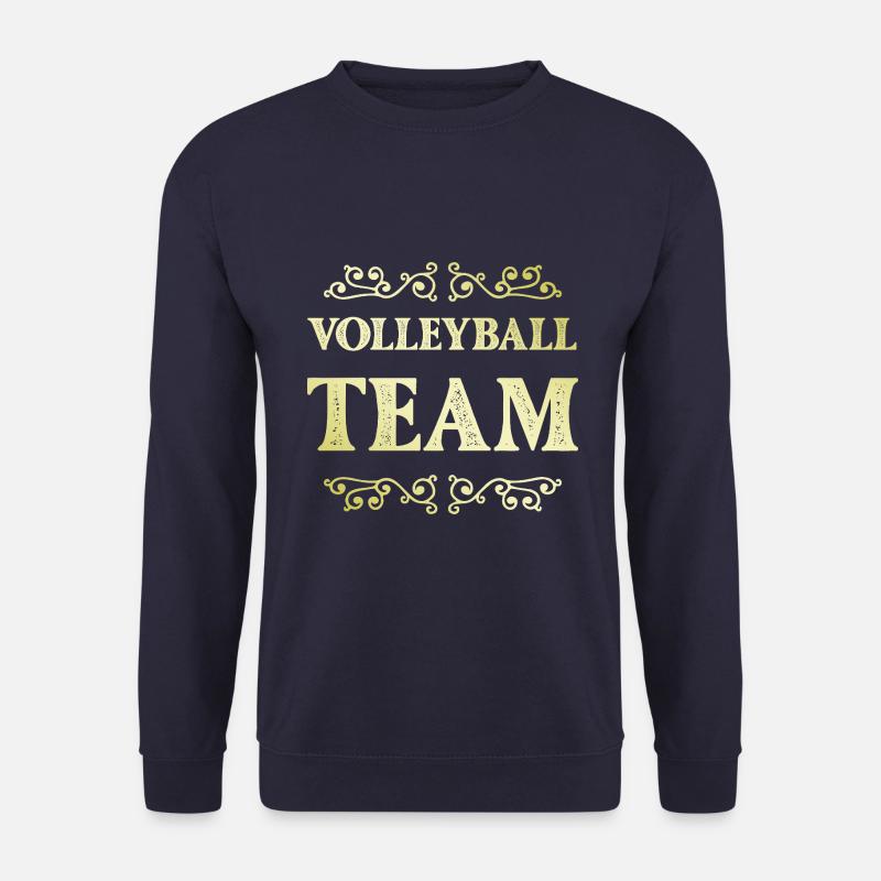 Volleyball Team - Unisex Pullover - Navy